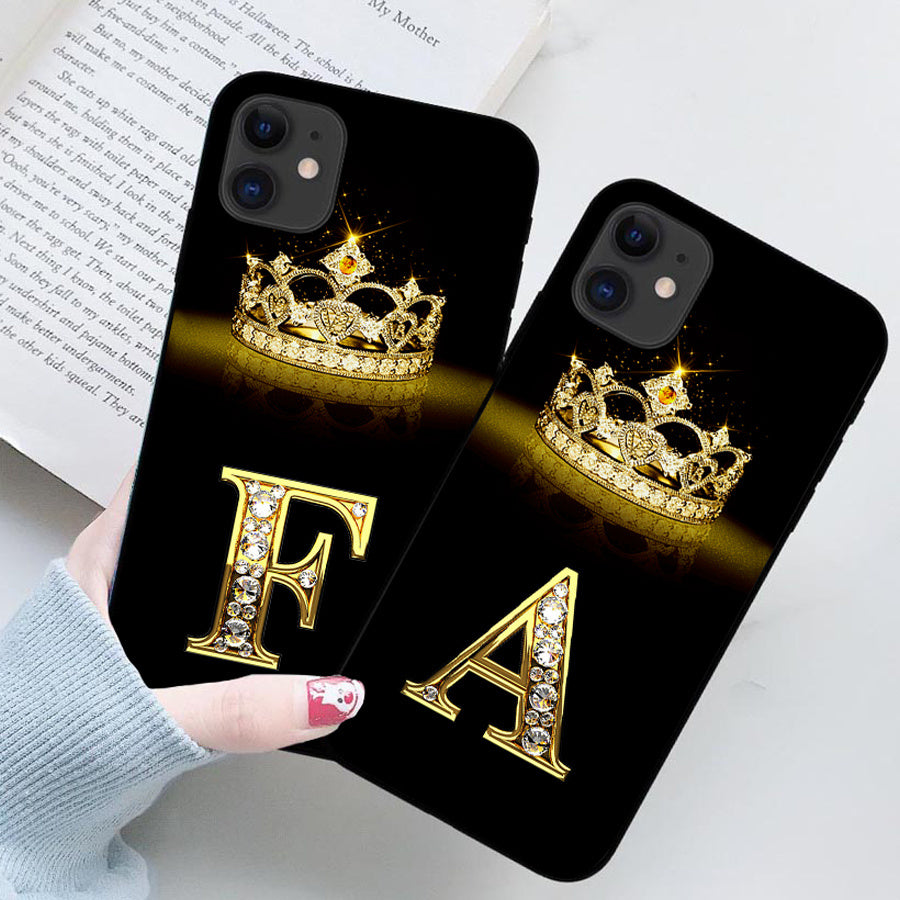 Monika Bling Crown Silicone Case