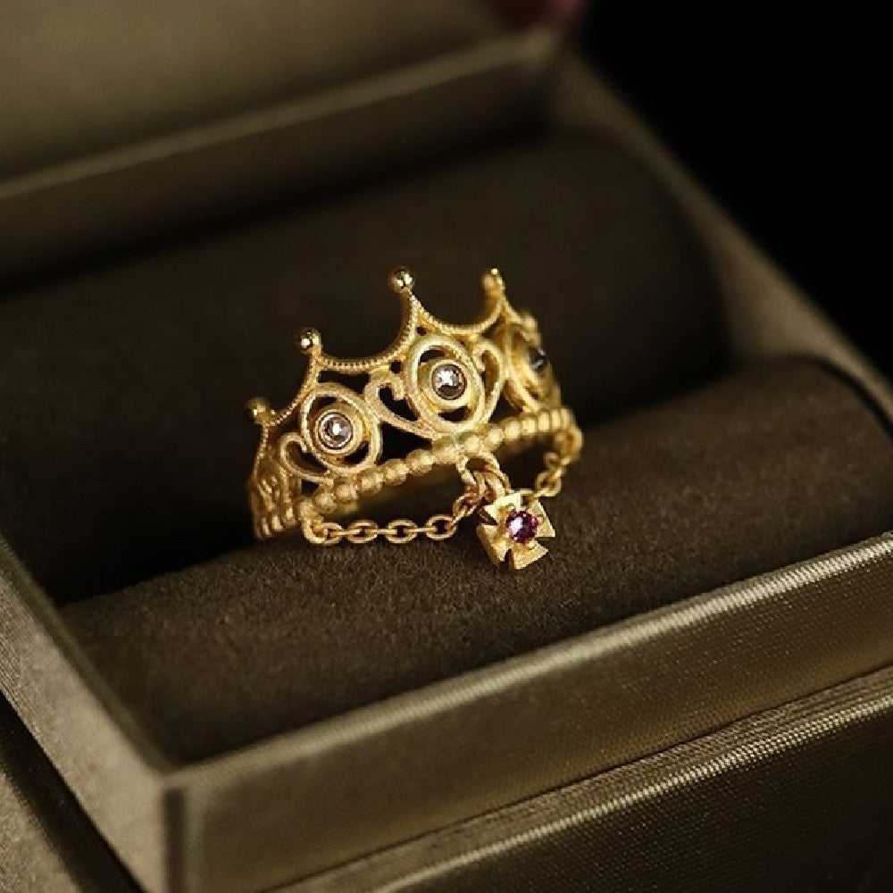 Monika Royal Crown Ring