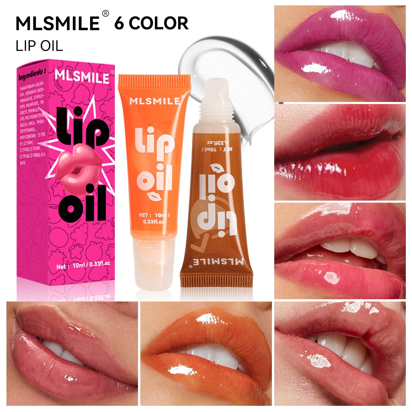 Fruit Flavor Mirror Lip Gloss | Monika Beauty