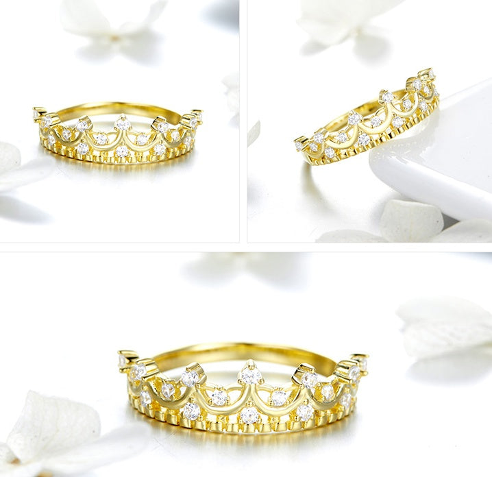 Monika Beauty Pageant Crown ring