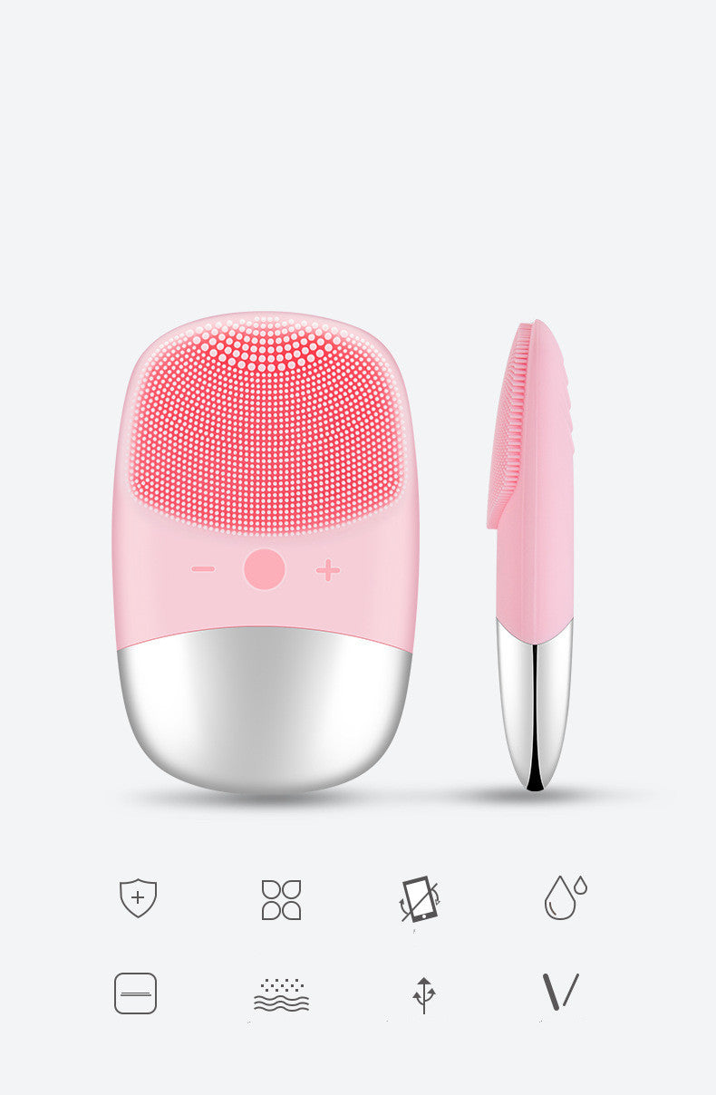 Monika Mini Electric Silicone Face Cleansing Brush