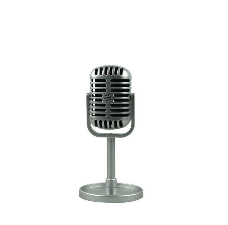 Monika Vintage Retro Microphone Prop