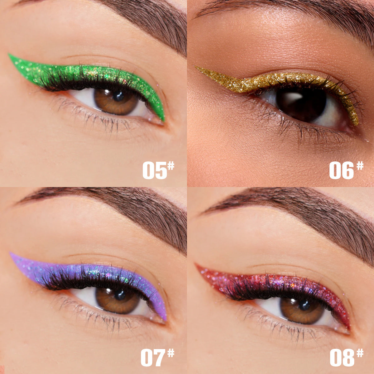 Monika PHOFAY Liquid Glitter Eyeliner Set