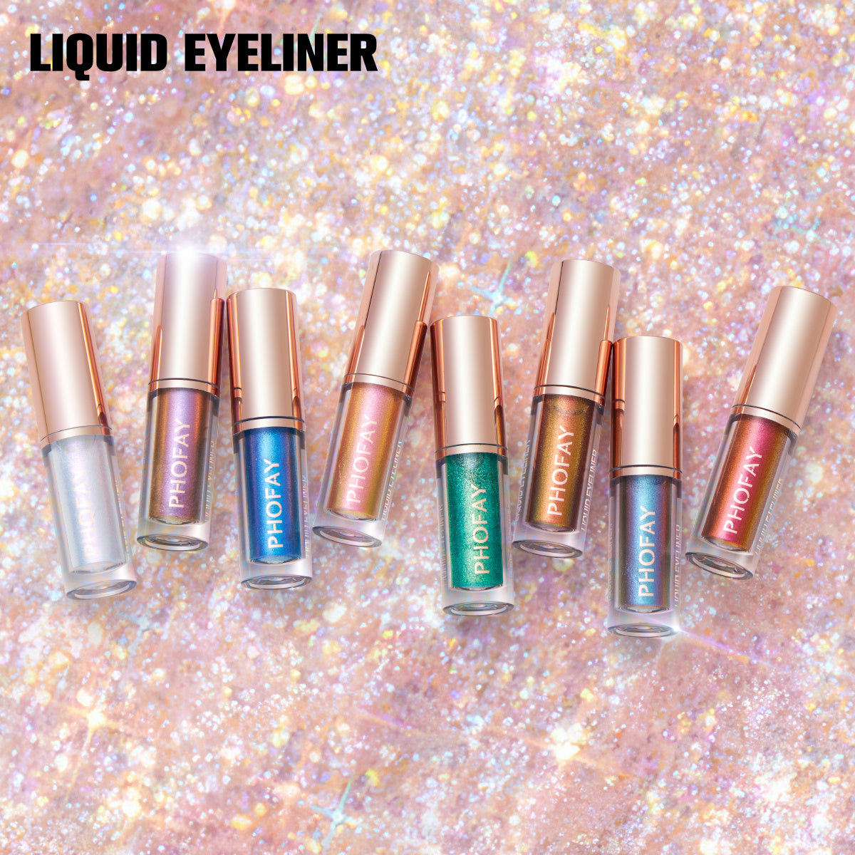 Monika PHOFAY Liquid Glitter Eyeliner Set