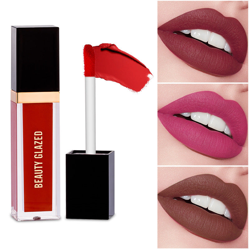 24-Color Matte Lip Gloss | Monika Beauty
