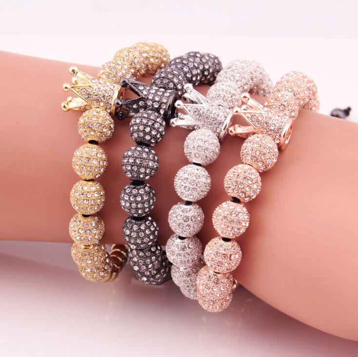 Monika Fashion Crown Zircon Bracelet