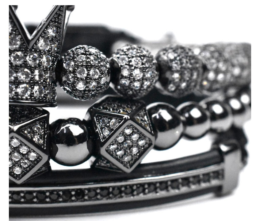 Monika Small Triangle Crown Bracelet