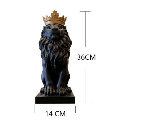 Monika King Lion Decor