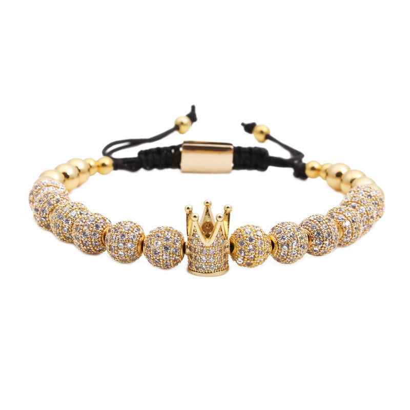 Monika Fashion Crown Zircon Bracelet