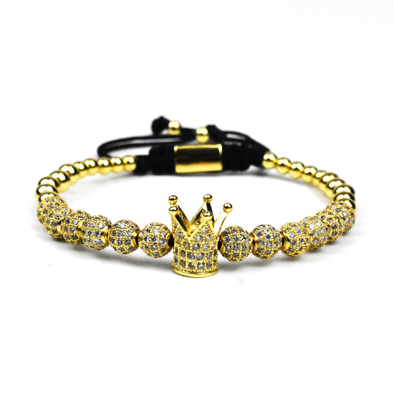 Monika Small Triangle Crown Bracelet