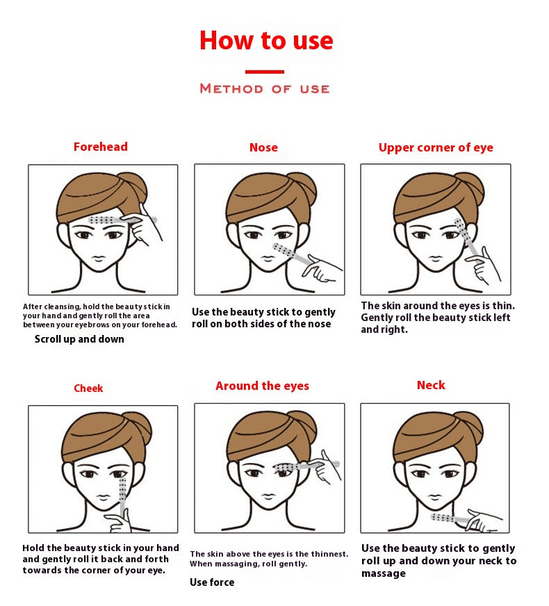 Monika Germanium Roller – Eye & Face Massager