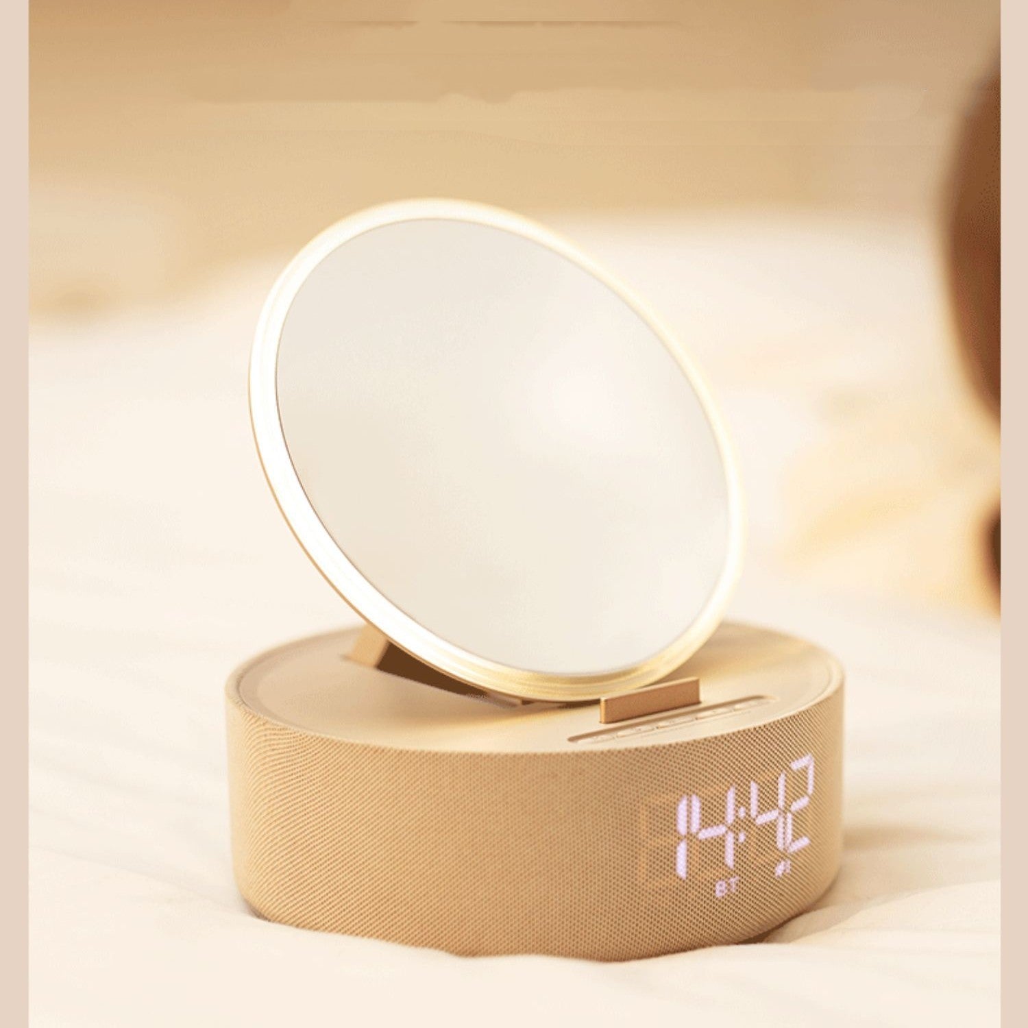 Monika Vertical Alarm Clock & Wireless Charger