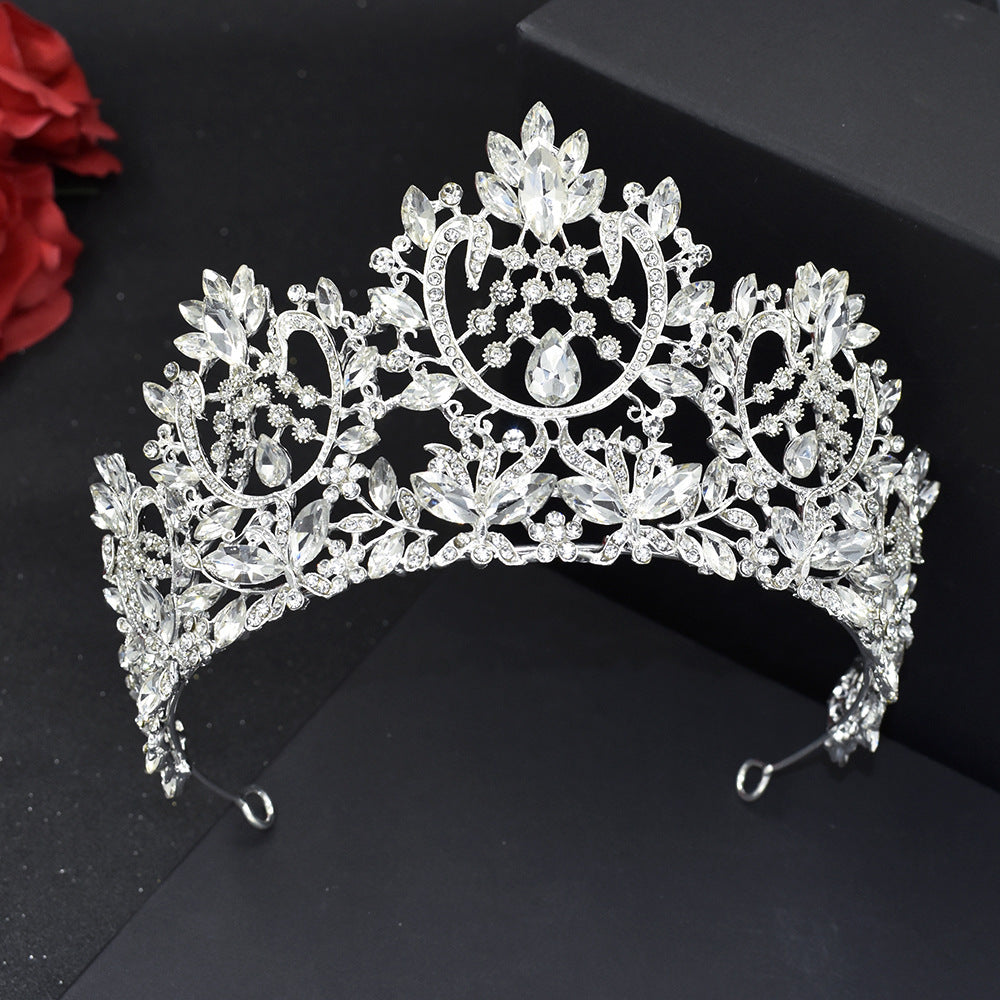Monika Rhinestone Bridal Crown