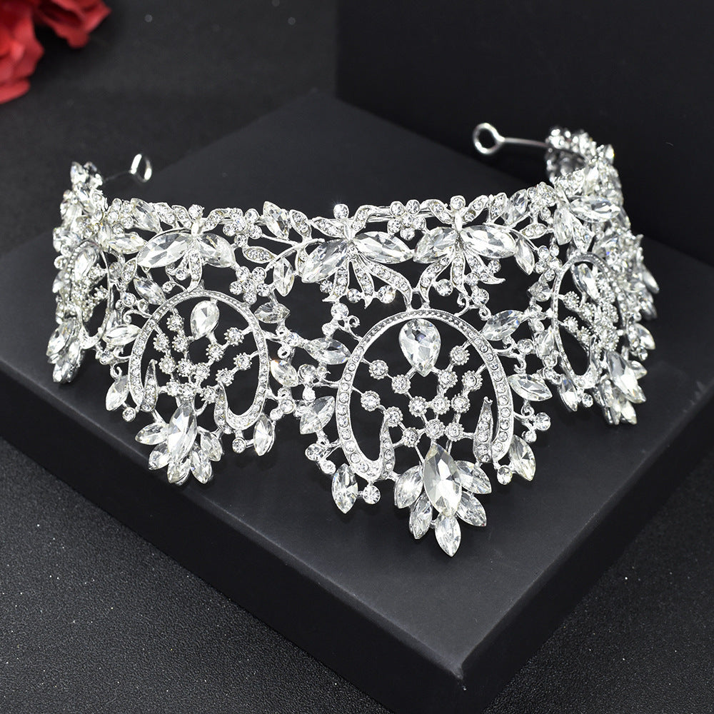 Monika Rhinestone Bridal Crown