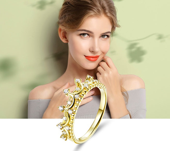 Monika Beauty Pageant Crown ring