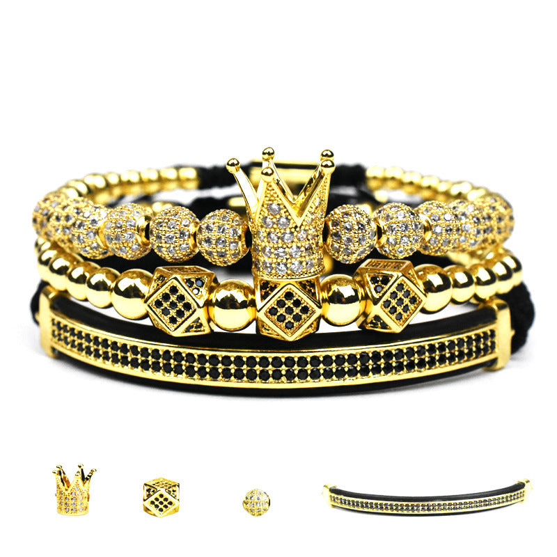 Monika Small Triangle Crown Bracelet