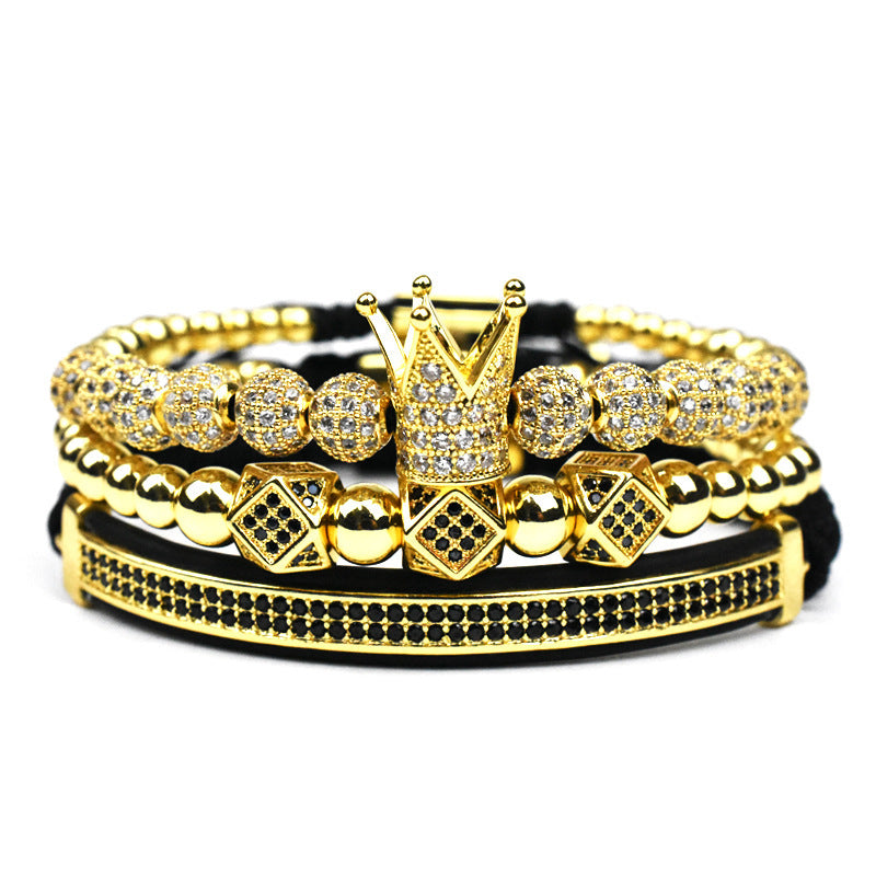 Monika Small Triangle Crown Bracelet