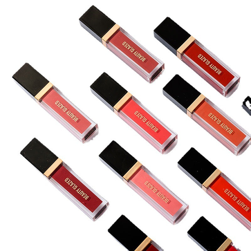 24-Color Matte Lip Gloss | Monika Beauty