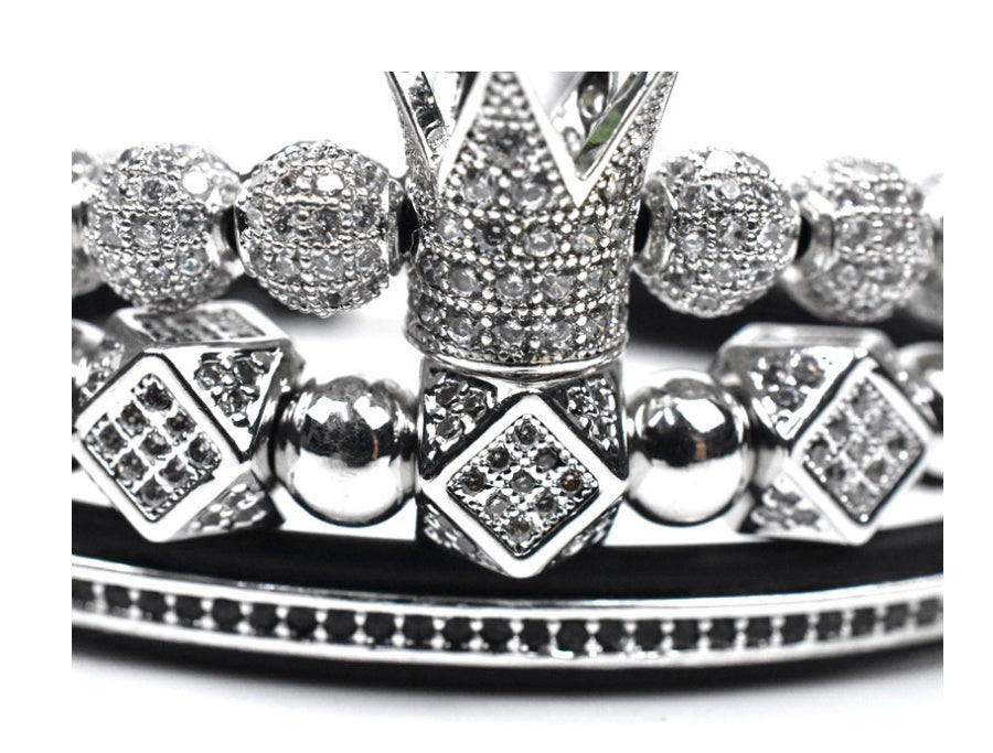 Monika Small Triangle Crown Bracelet