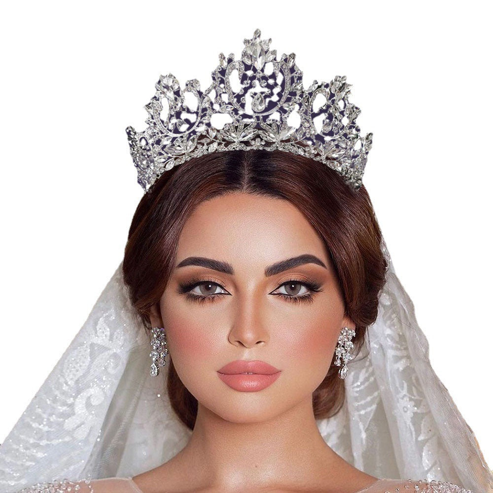 Monika Rhinestone Bridal Crown