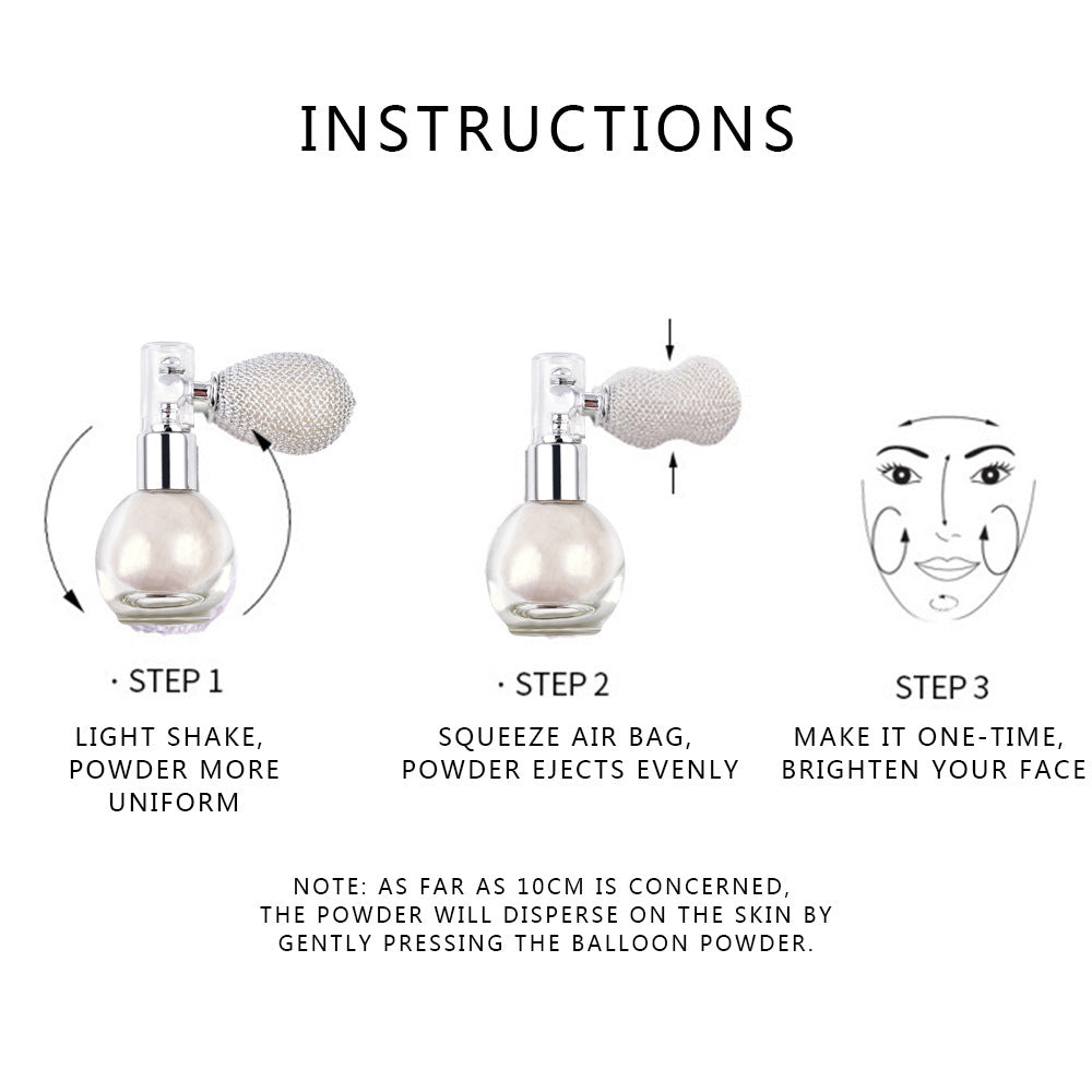 Monika Glitter Powder Highlighter