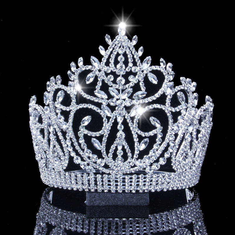 Monika Luxury Rhinestone Bridal Crown