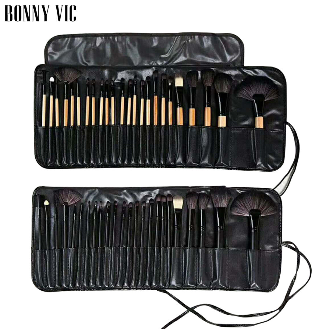 Monika 24-Piece Makeup Brush Set