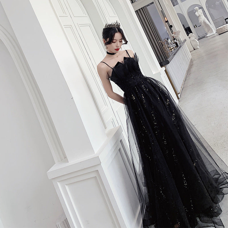 Monika Black Temperamental Evening Dress