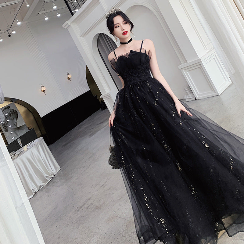 Monika Black Temperamental Evening Dress