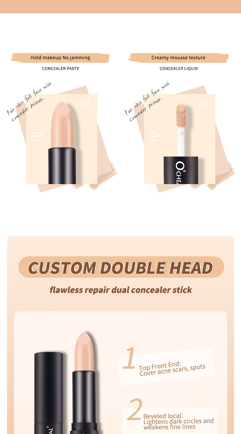 Monika Double-Head Liquid Contour & Concealer Stick