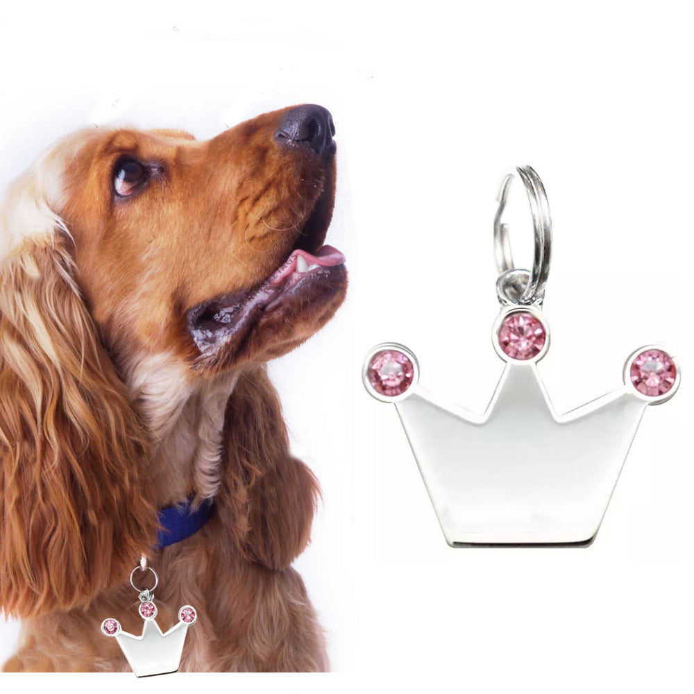 Monika Bling Crown Pet Pendant
