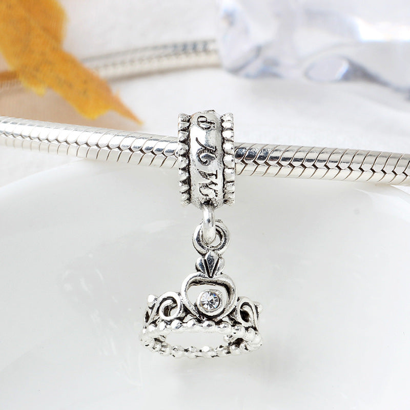 Monika Silver Crown Pendant