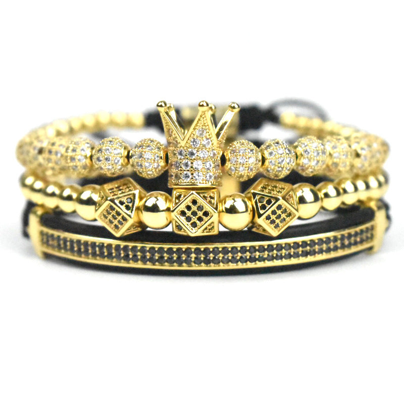 Monika Small Triangle Crown Bracelet