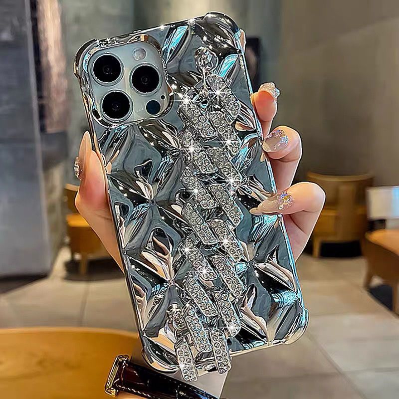 Monika Luxury Diamond Bracelet Phone Case