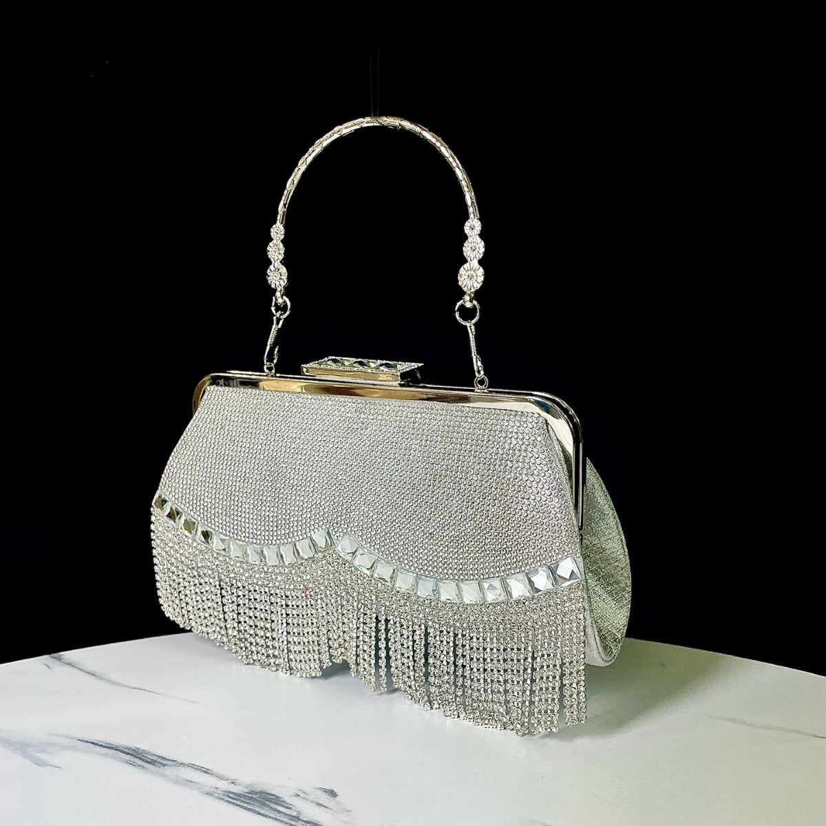 Monika Tassel KTV Princess Dinner Crossbody Bag