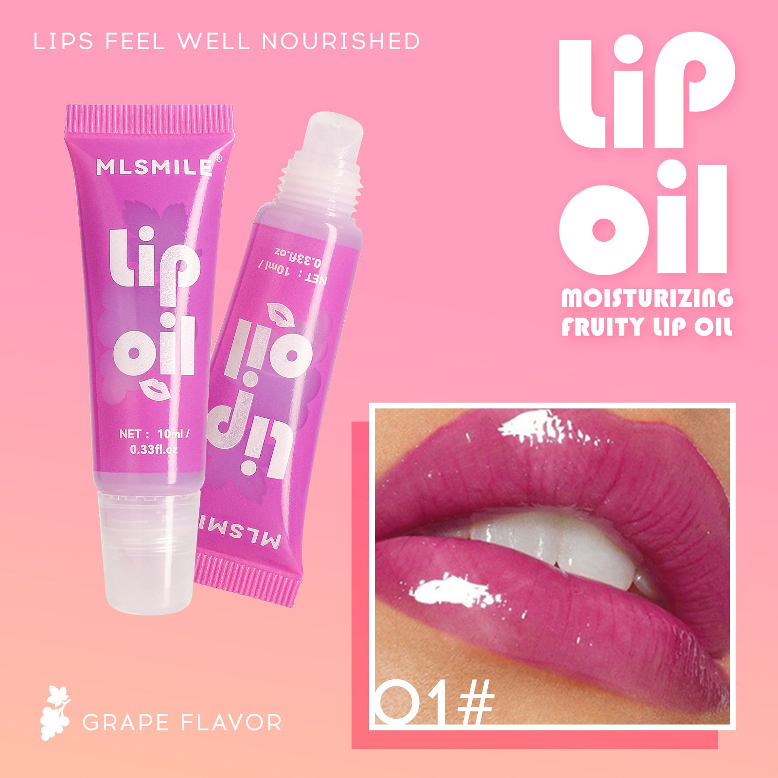 Fruit Flavor Mirror Lip Gloss | Monika Beauty