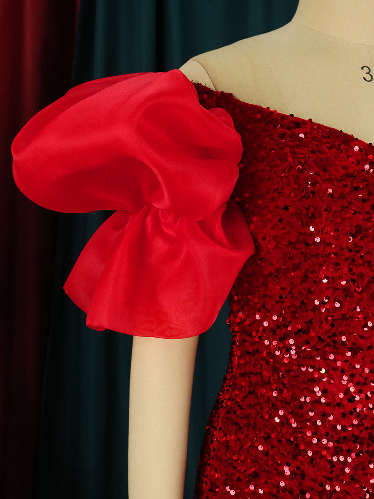 Celebrity Evening Banquet Dress | Monika Beauty