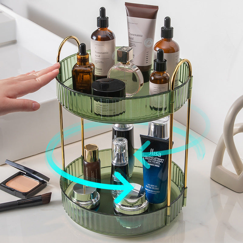Bathroom Cosmetics Rotating Storage