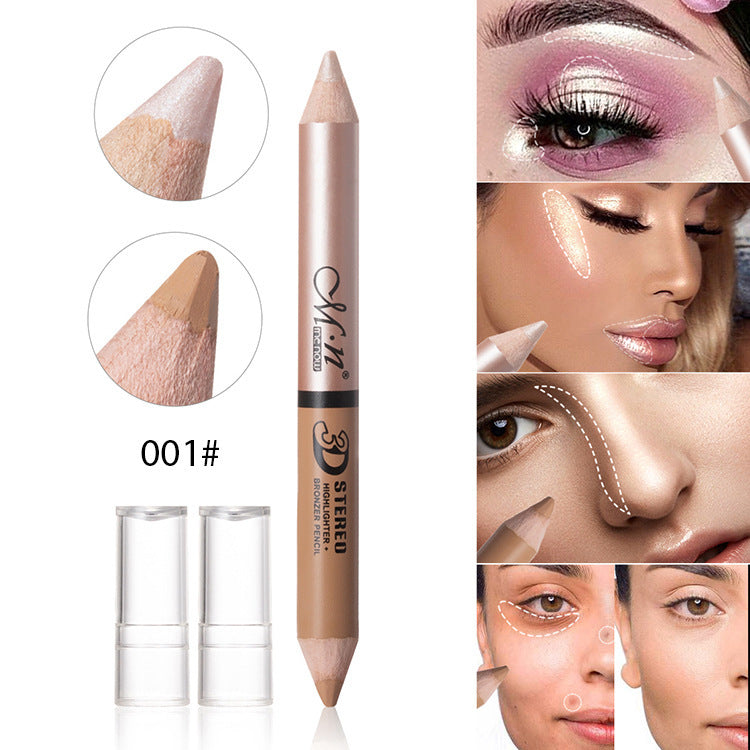 Monika Double-Head Concealer & Highlighter Pen – Waterproof