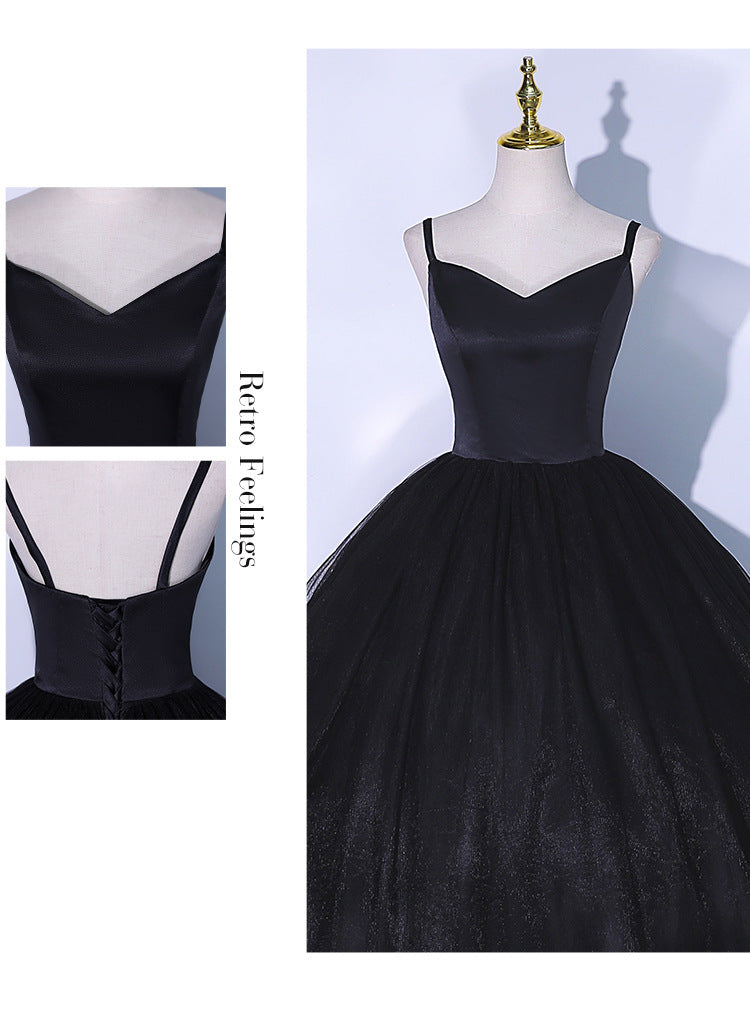 Black Elegant Gown Performance