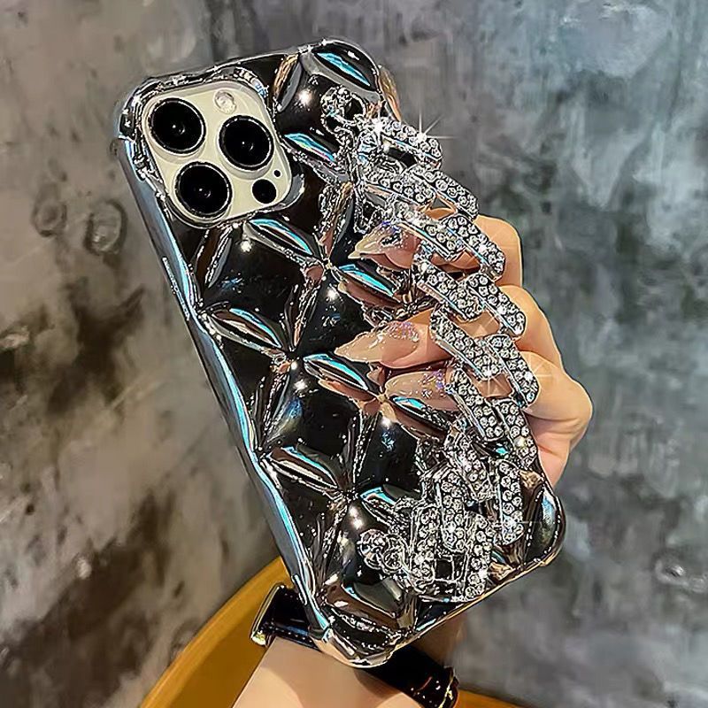 Monika Luxury Diamond Bracelet Phone Case