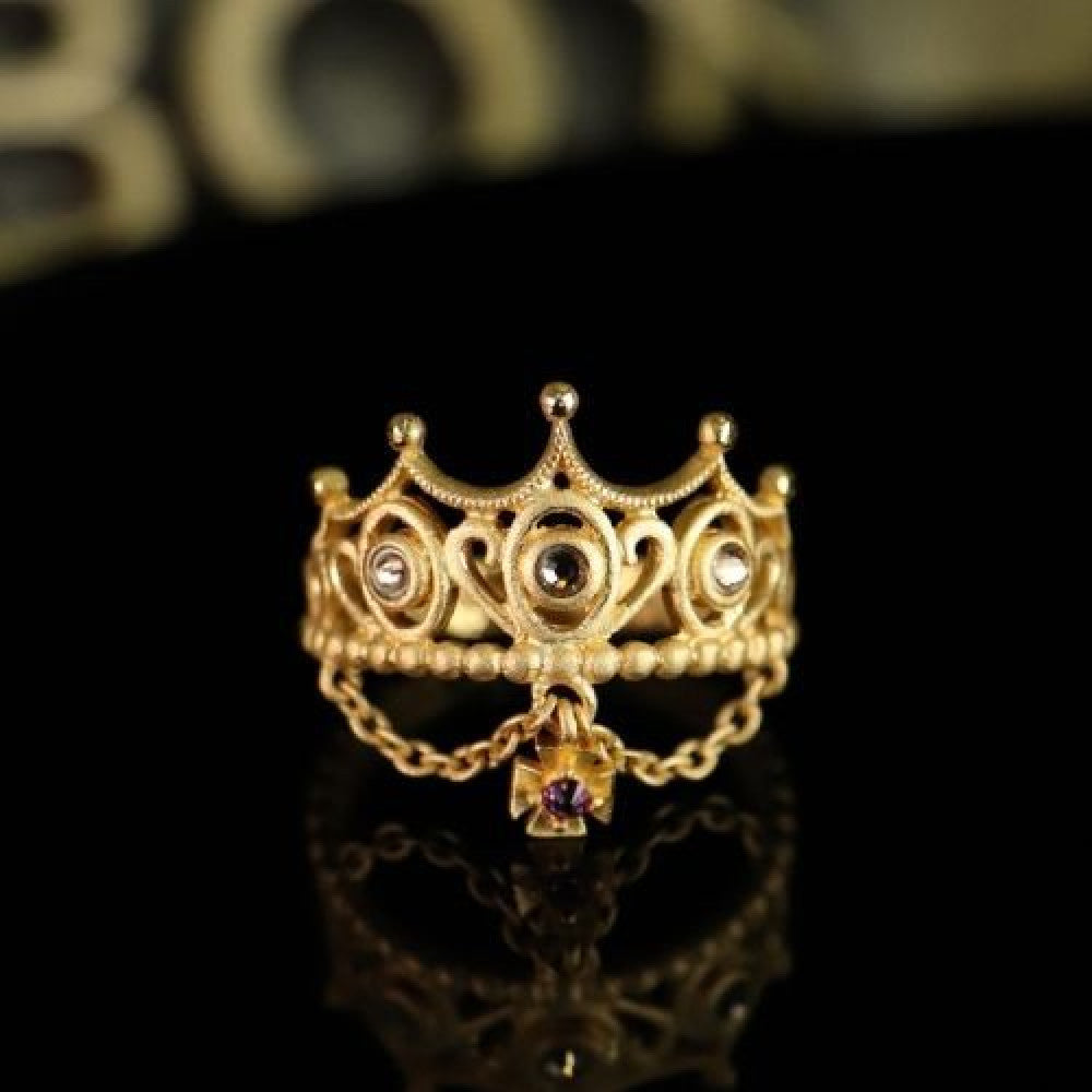 Monika Royal Crown Ring