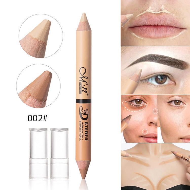 Monika Double-Head Concealer & Highlighter Pen – Waterproof