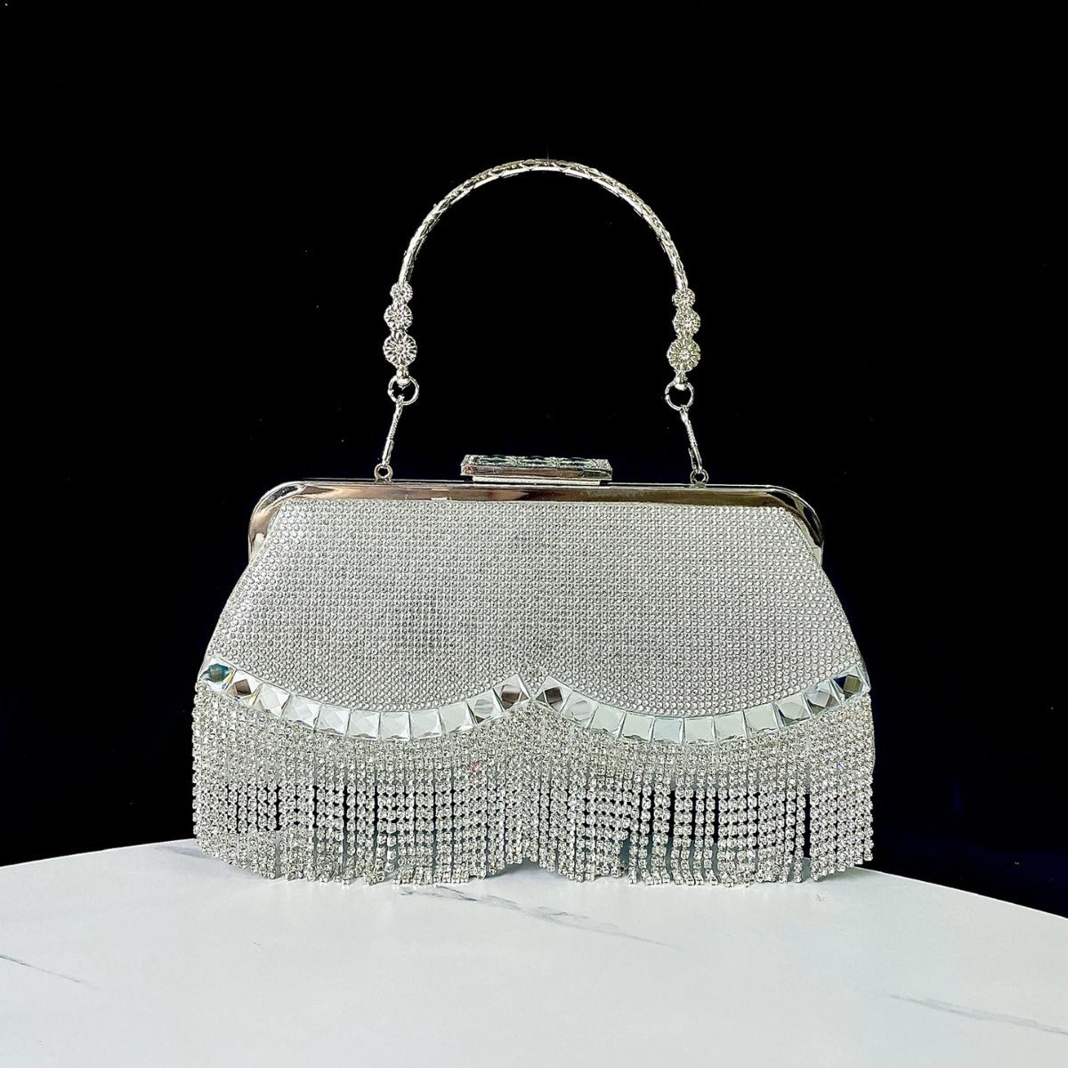 Monika Tassel KTV Princess Dinner Crossbody Bag
