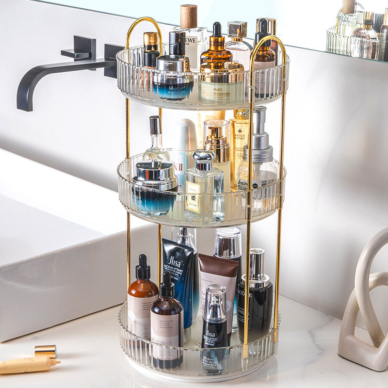 Bathroom Cosmetics Rotating Storage