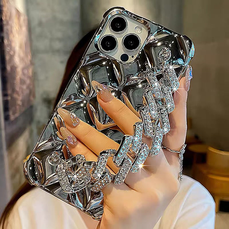 Monika Luxury Diamond Bracelet Phone Case