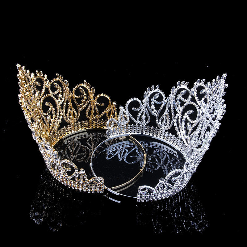 Monika Luxury Rhinestone Bridal Crown