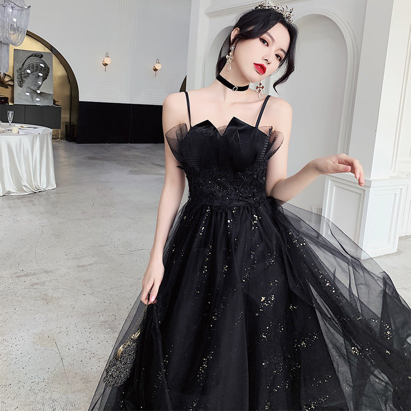 Monika Black Temperamental Evening Dress