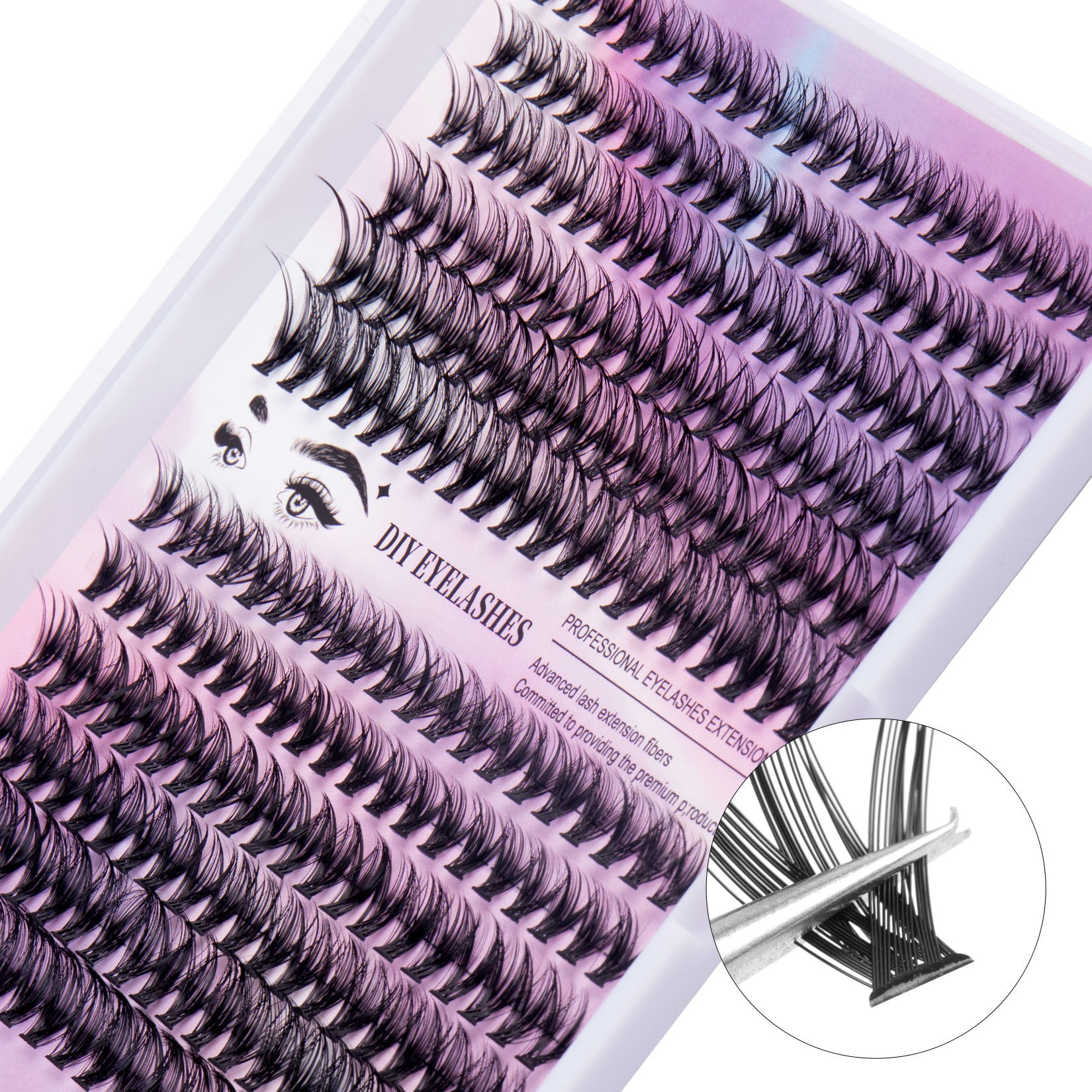 Cluster Lashes 30D/40D Set | Monika Beauty